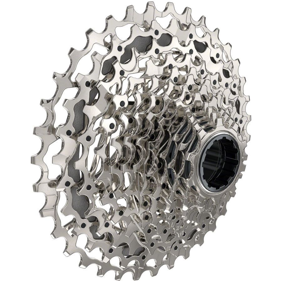 SRAM Rival AXS XG 1250 12-Speed Cassette (10-36T, Silver) - Compatible with XDR Driver Body | D1 | Perfect for Road Bikes & High-Performance Cycling