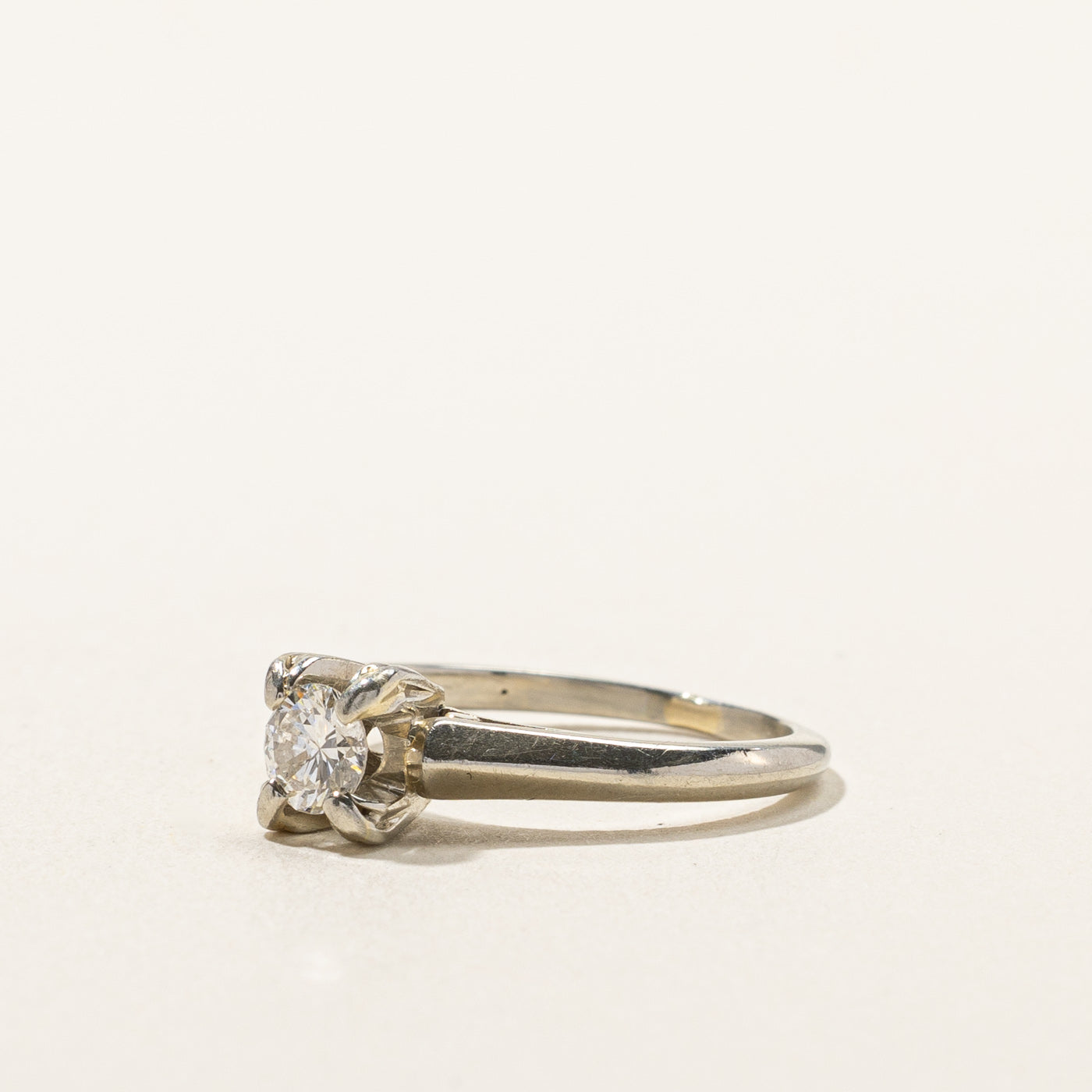 0.30ct Prong Set Diamond Ring - Size 4.75 | Elegant Solitaire Engagement Wedding Band | Perfect for Proposals, Anniversaries & Special Occasions
