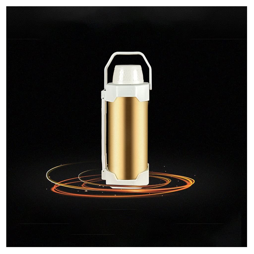 Premium Large Capacity Ice Bucket - Insulated Stainless Steel Ice Storage Container with Explosion-Proof Design for Dry Ice, Cocktails & Beverage Cooling - Durable Gold Ice Keeper for Parties, Bars & Outdoor Events