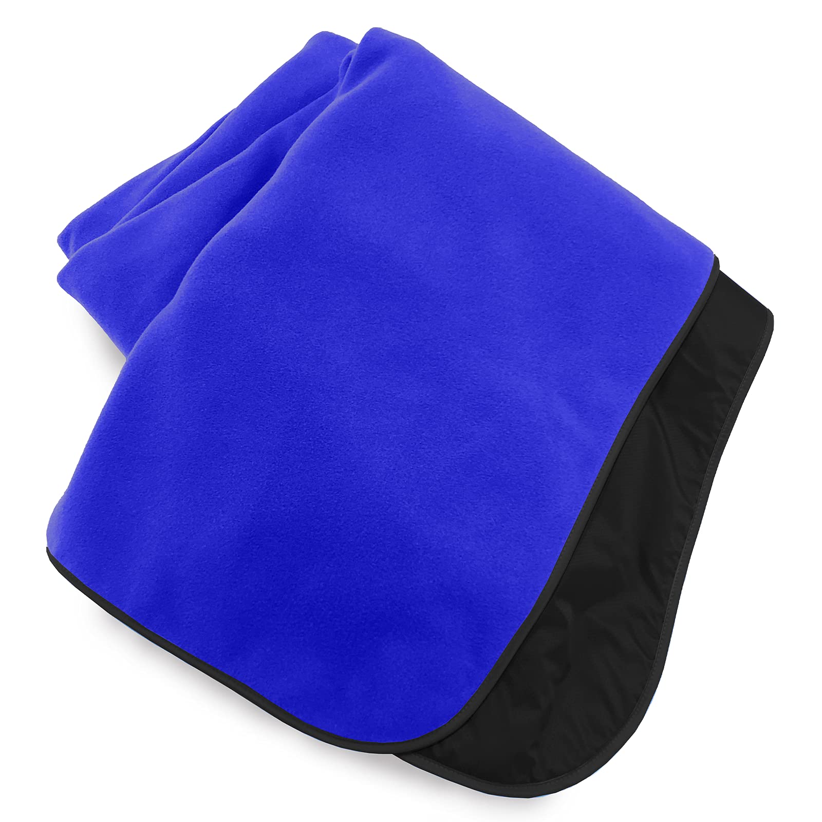 Royal Mambe Extreme Weather Outdoor Blanket - Large 100% Waterproof Windproof Fleece & Nylon Throw - Machine Washable for Camping, Picnics, Beach & Emergency Survival - Perfect for Cold Weather Hiking, Tailgating & Outdoor Adventures