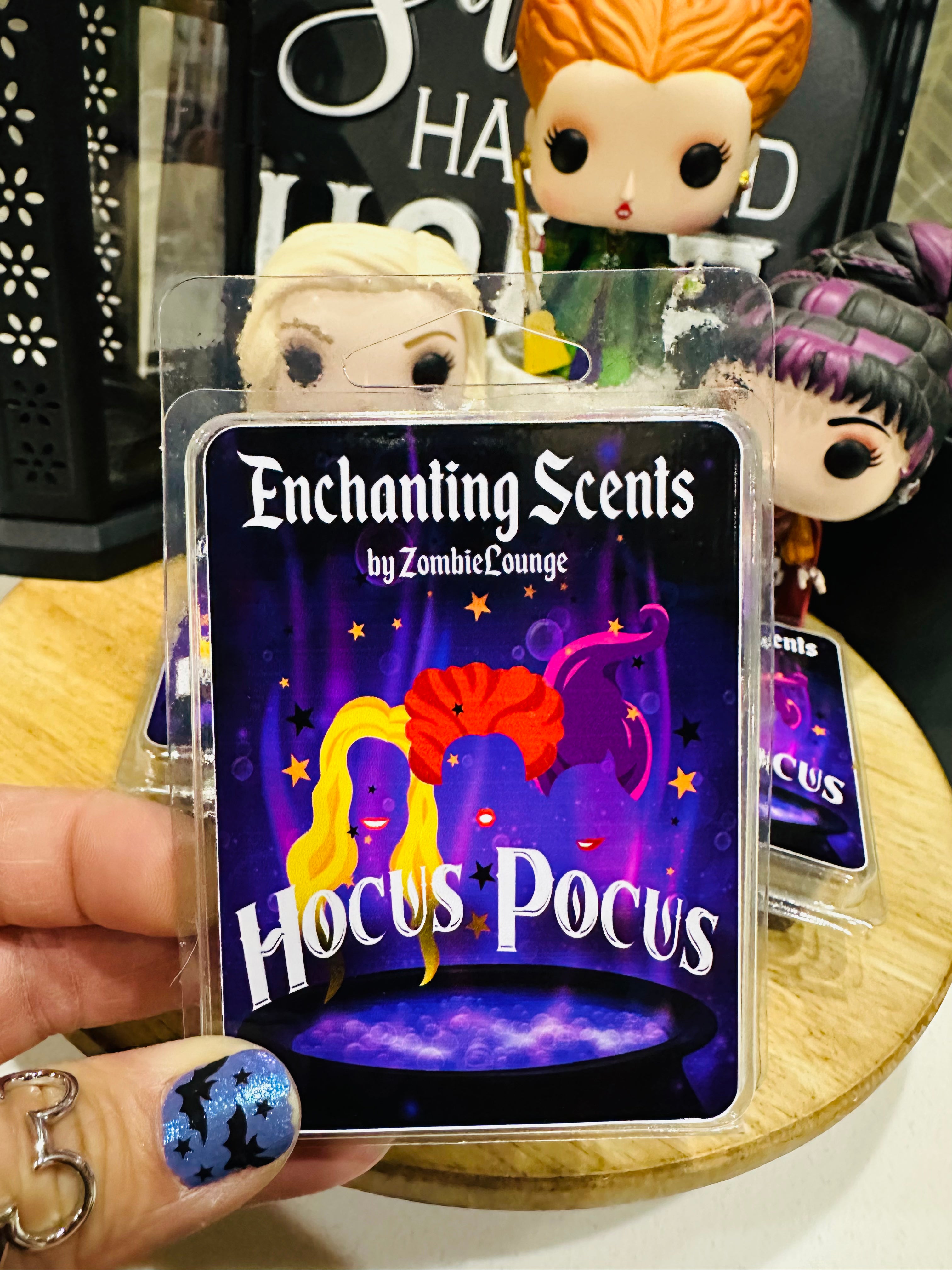 Hocus Pocus Wax Melts - Premium Scented Wax Cubes for Warmers, Home Fragrance & Aromatherapy - Perfect for Halloween, Fall Decor & Cozy Evenings