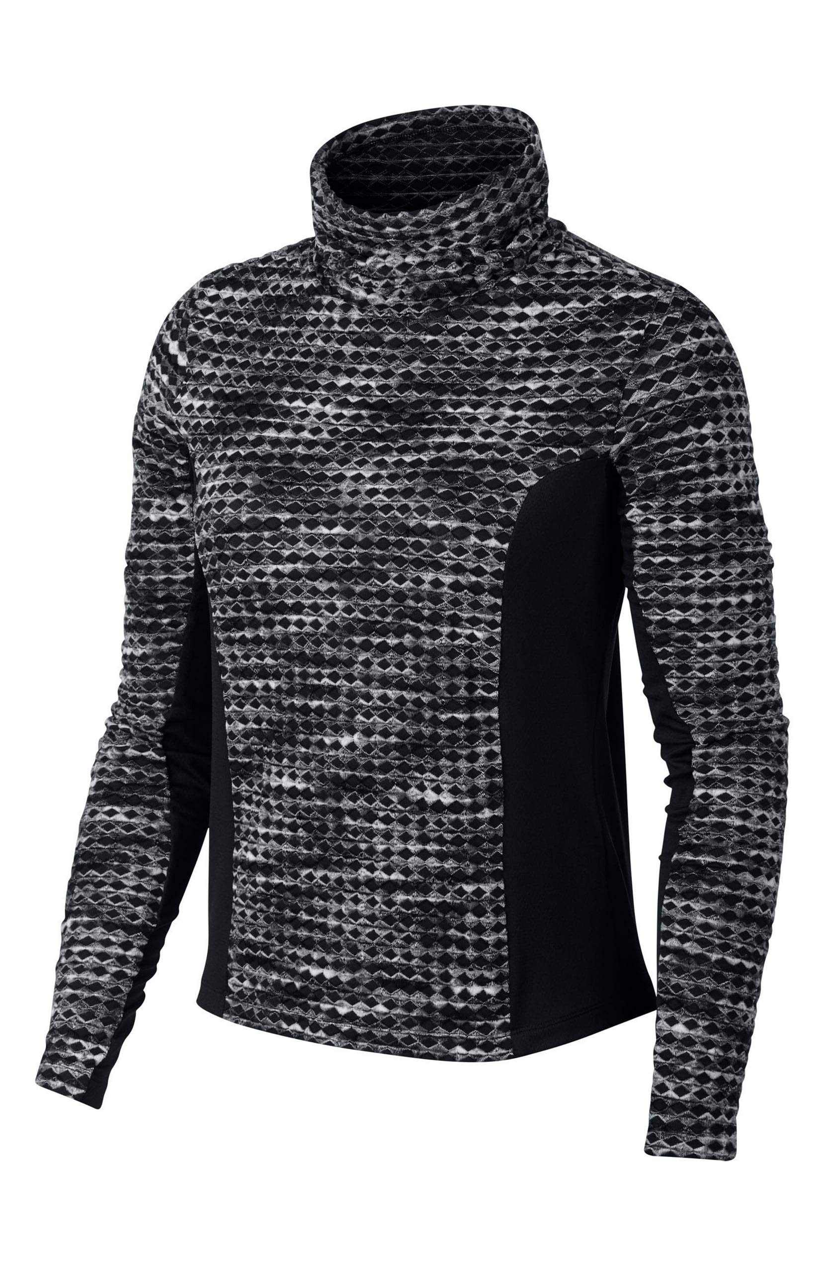 Nike Women's Pro Hyperwarm Long Sleeve Workout Top - Thermal Base Layer for Running, Yoga & Cold Weather Training