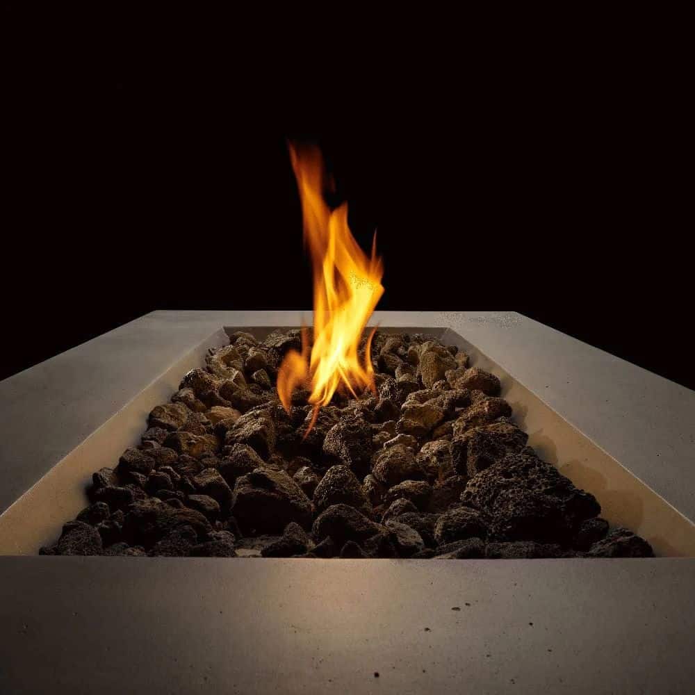 Napoleon Uptown Patio Flame Fire Table - Outdoor Gas Fire Pit for Backyard, Deck & Garden - Perfect for Entertaining & Relaxing