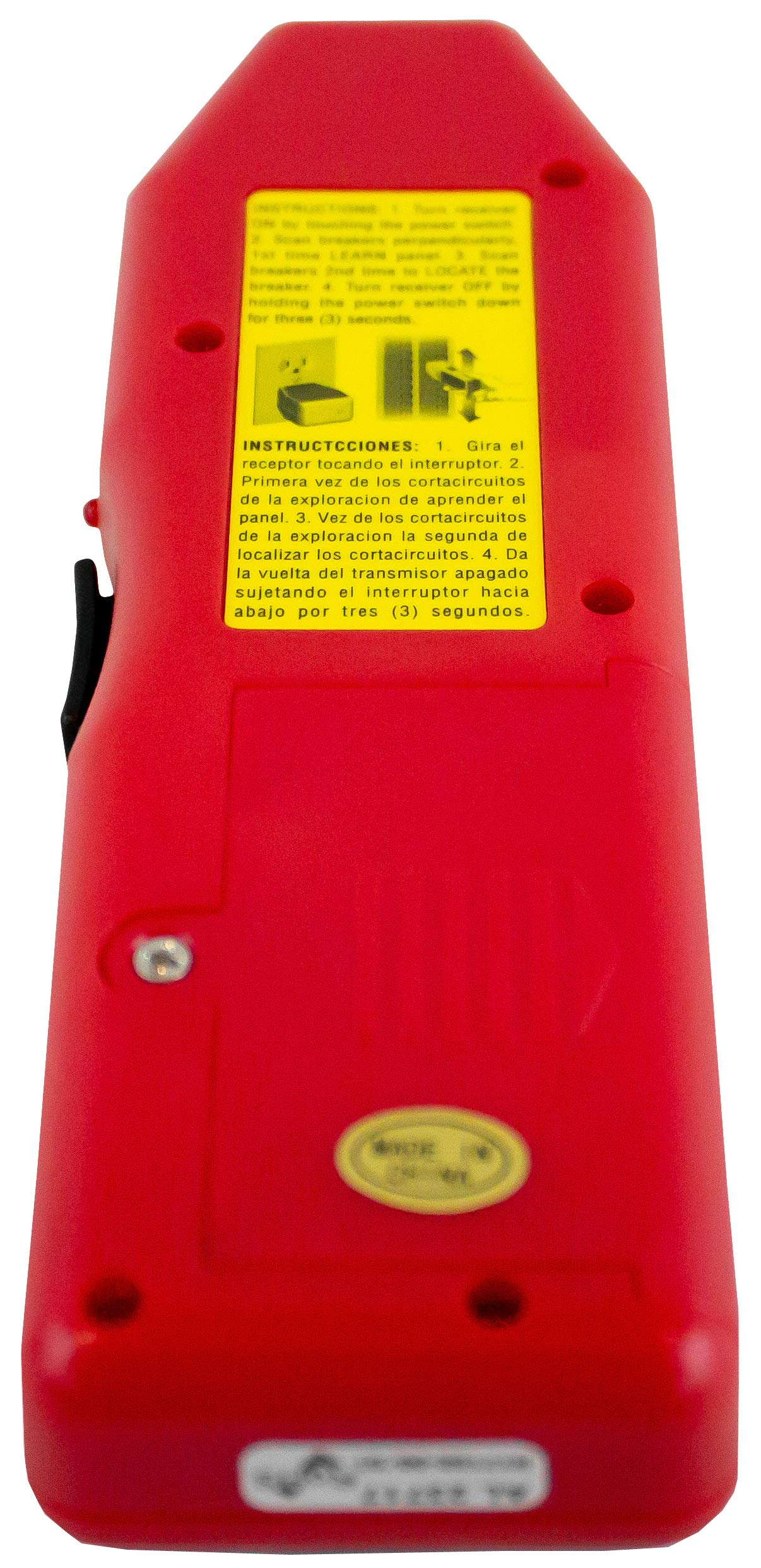 Triplett 9650 Breaker Sniff-It Automatic Circuit Breaker Locator with Audible & Visual Alerts - Ideal for Home Electrical Panel Mapping & DIY Circuit Tracing