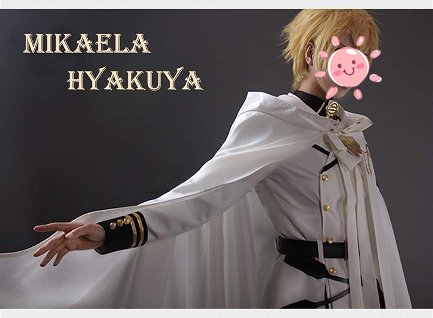 Mikaela Hyakuya Cosplay Costume Full Set with Wig - Seraph of The End Anime Outfit for Halloween, Conventions & Cosplay Events
