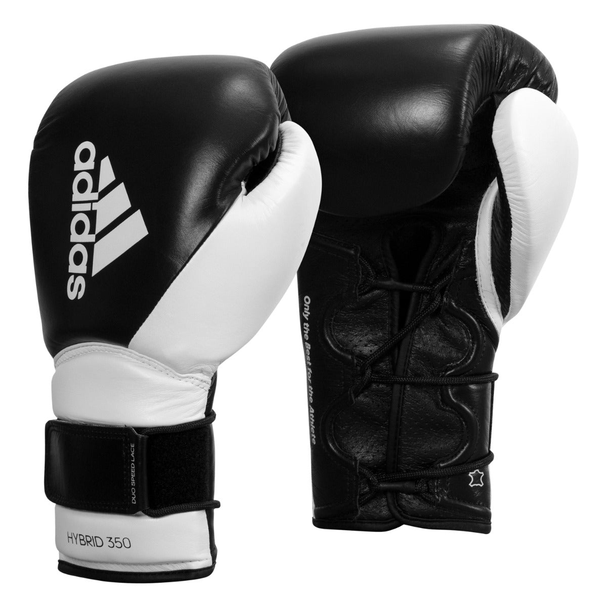 Adidas Hybrid 350 Elite Training Boxing Gloves for Men & Women - Premium Leather MMA, Sparring, Heavy Bag Workouts - Ideal for Boxing, Kickboxing, Muay Thai & Fitness Training