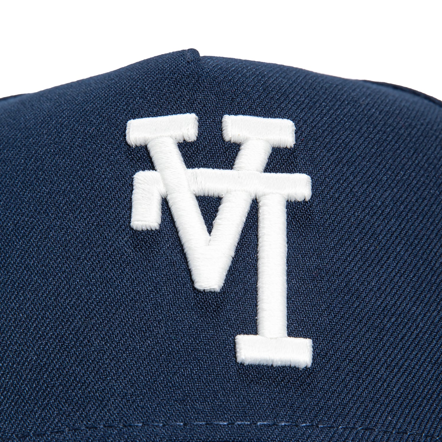 New Era 9Forty A-Frame Los Angeles Dodgers Snapback Upside Down Baseball Cap - Navy & White - Adjustable Hat for Sports Fans, Streetwear Fashion, and Game Day Outfits