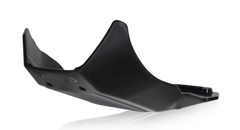 Acerbis 2421150001 Black Skid Plates for Motorcycles & ATVs - Durable Off-Road Protection for Dirt Bikes & Adventure Riding