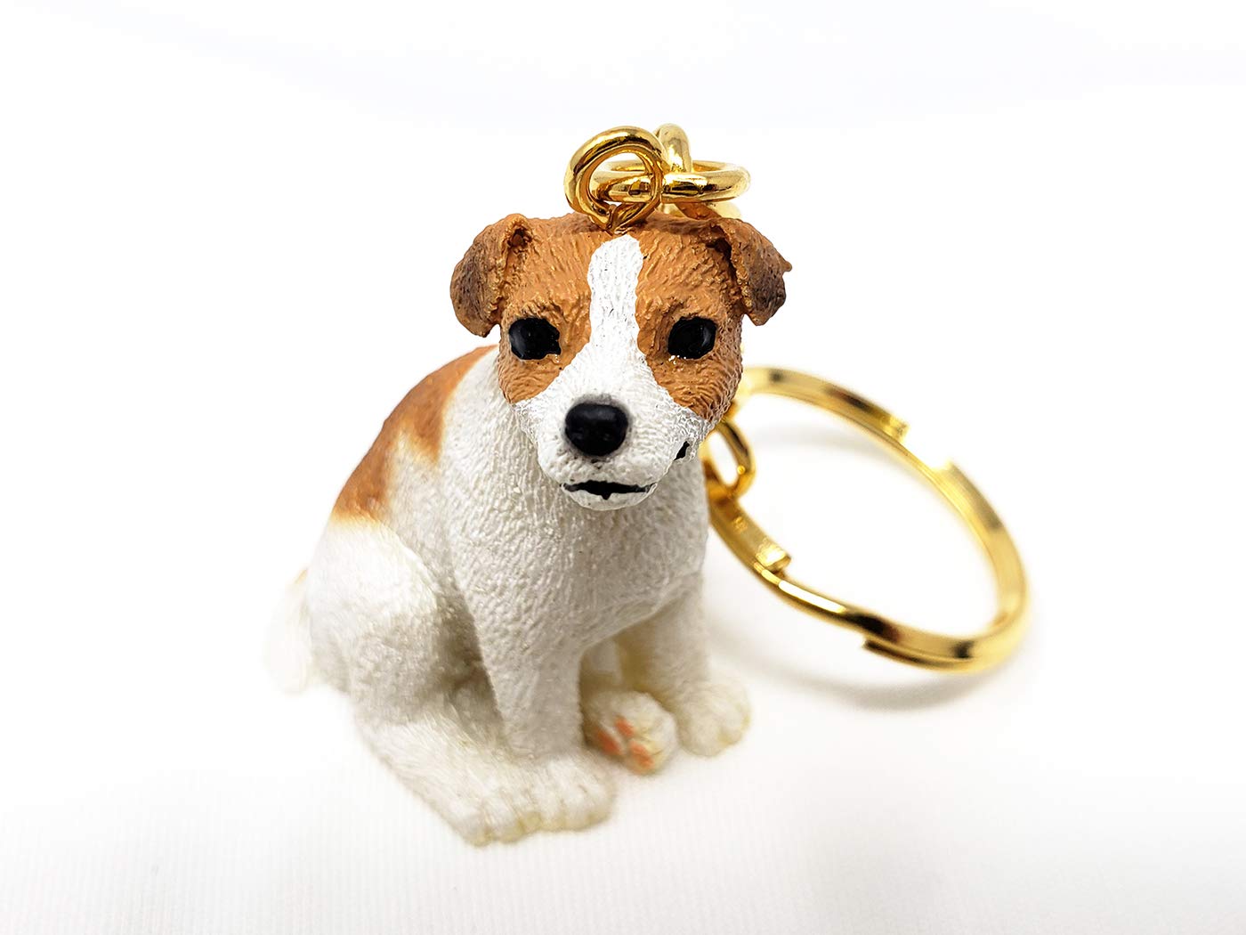 Jack Russell Terrier Keychain - Cute Dog Lover Gift for Pet Owners | Perfect for Keys, Bags & Backpacks