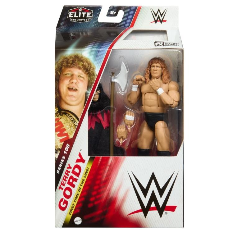 WWE Elite Collection Series 108 Terry Gordy (Executioner) Action Figure - Collectible Wrestling Toy for Fans & Display | Perfect for Home Decor, Office Display & WWE Memorabilia Collections