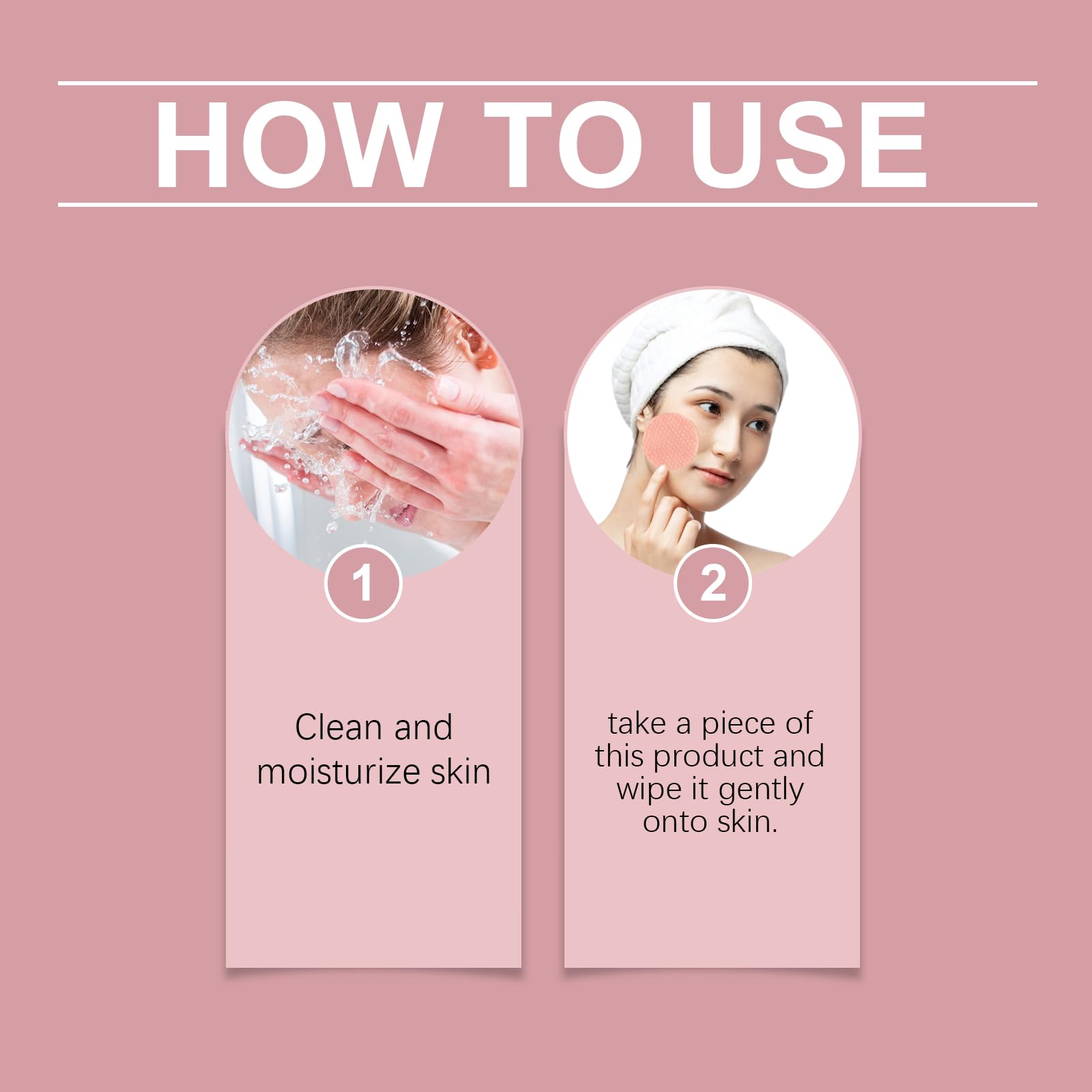 Collagen Gel Toner Pads with Hyaluronic Acid & Panthenol - Korean Moisturizing Facial Cleansing Wipes for Sensitive Skin (60 Pads) - Perfect for Daily Skincare Routine & Post-Workout Refreshment