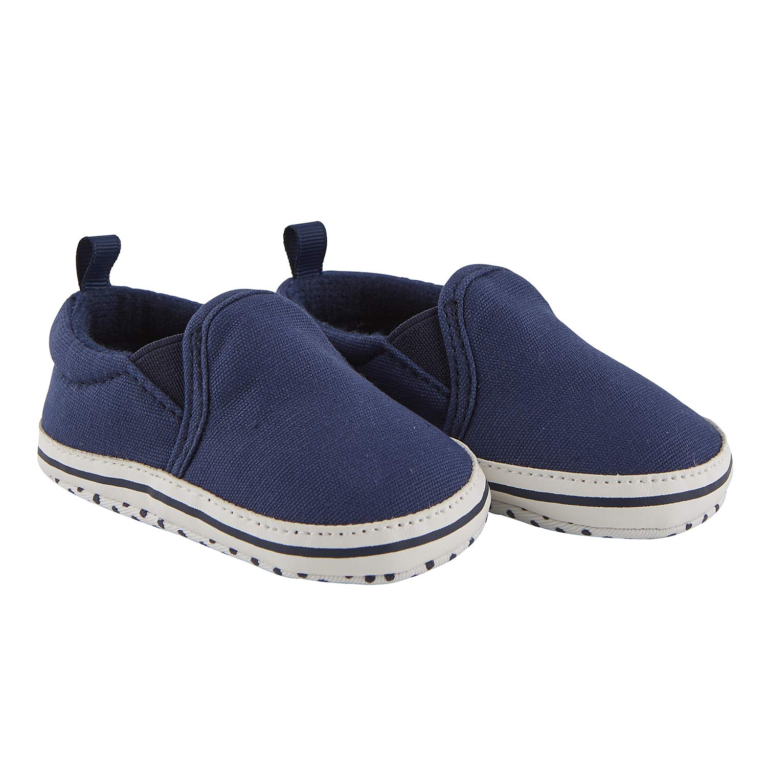 Stephan Baby Non-Slip Shoes (6-12 Months) - Red Canvas for Safe Walking