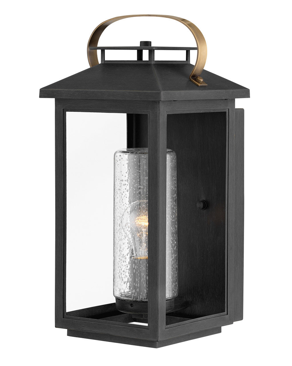 Atwater Black LED Wall Mount Light Fixture - Perfect for Living Room, Bedroom, and Hallway Lighting