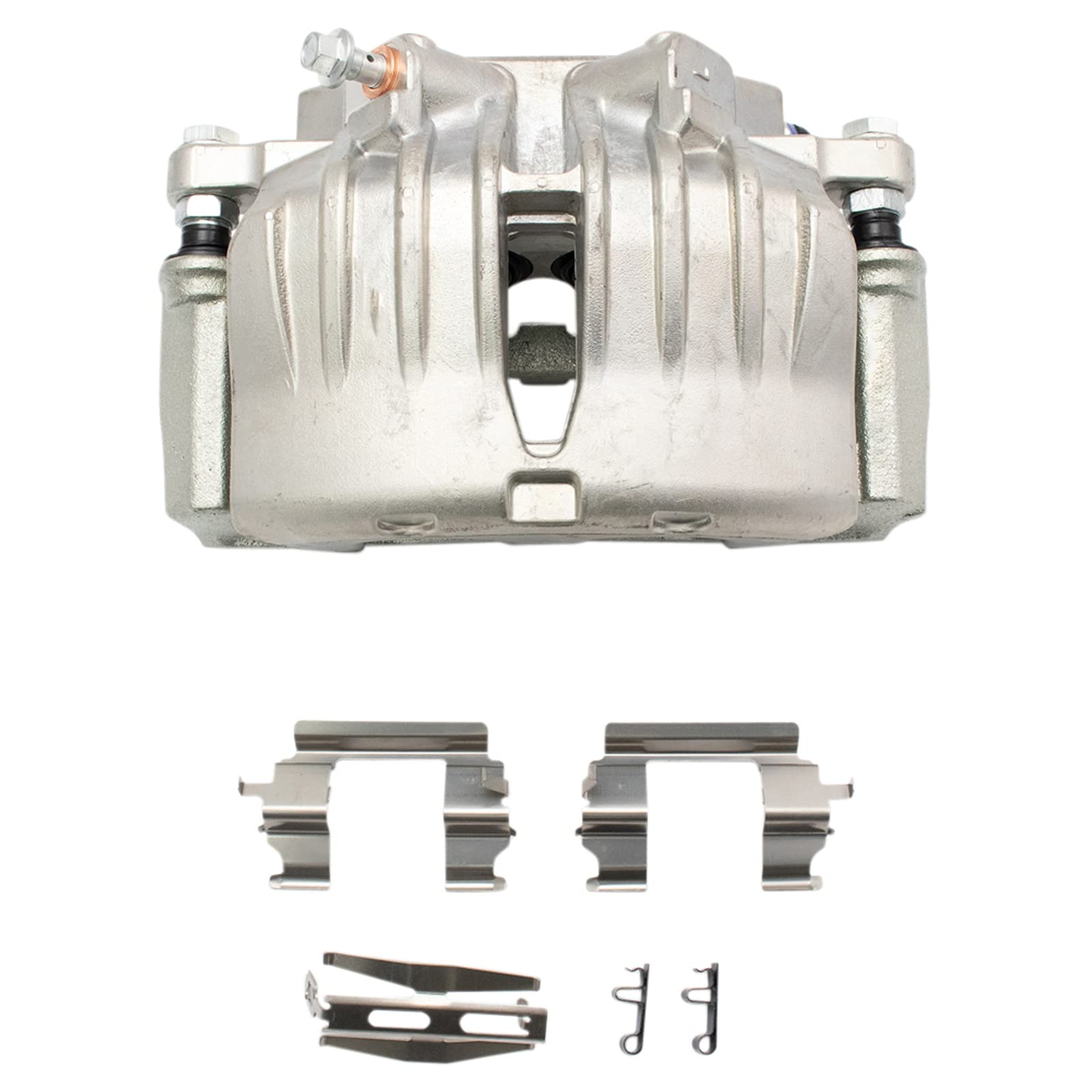 TRQ Front Ceramic Brake Pads & Performance Rotors Kit for GM SUV - High-Performance Braking System for Chevrolet Tahoe, Suburban, GMC Yukon, Cadillac Escalade | Perfect for Off-Roading, Towing & Heavy-Duty Use