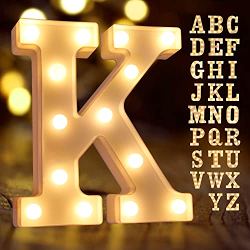 Letter Lights-K