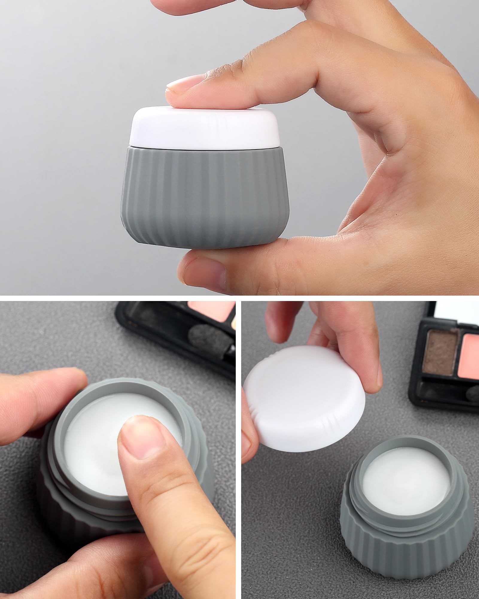 8 Pack TSA Approved 3 oz Travel Bottles for Toiletries - Leak Proof Silicone Squeezable Containers with Clear Bag | Perfect for Airplane Carry-On, Vacation Essentials & Shampoo/Lotion Storage