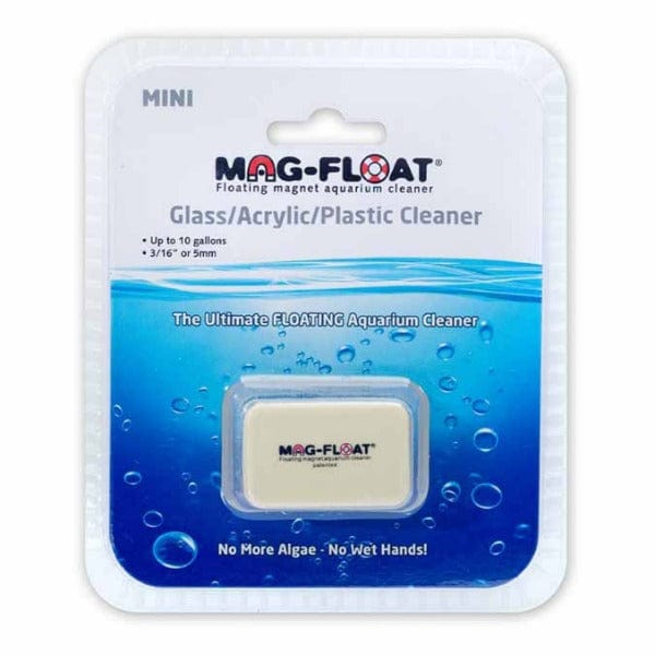 Mag Float Floating Magnet Aquarium Glass Cleaner - Mini Fish Tank Algae Scraper for Freshwater & Saltwater Aquariums - Easy to Use Underwater Glass Cleaner for Home & Office Fish Tanks