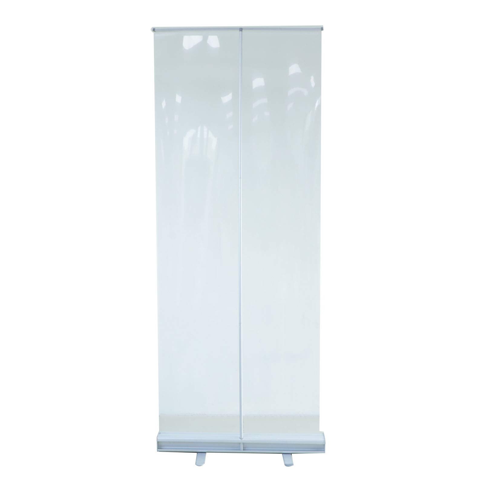 YILANJUN 6-Size Transparent Roll Up Banner Stand - Portable Pull Up Display for Trade Shows, Exhibitions & Retail Events - Perfect for Business Promotions, Branding & Advertising