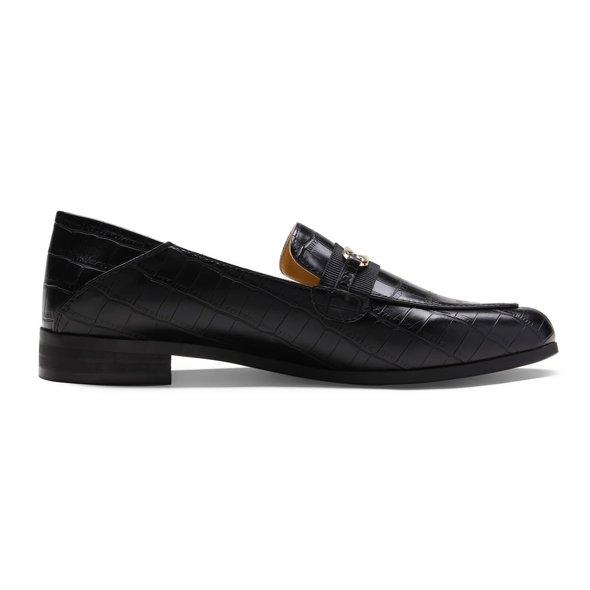 DREAM PAIRS Women's Slip-On Loafers - Comfortable Round Toe Casual & Dressy Flats for Work, Office & Everyday Wear | Fashionable & Versatile Shoes for Women