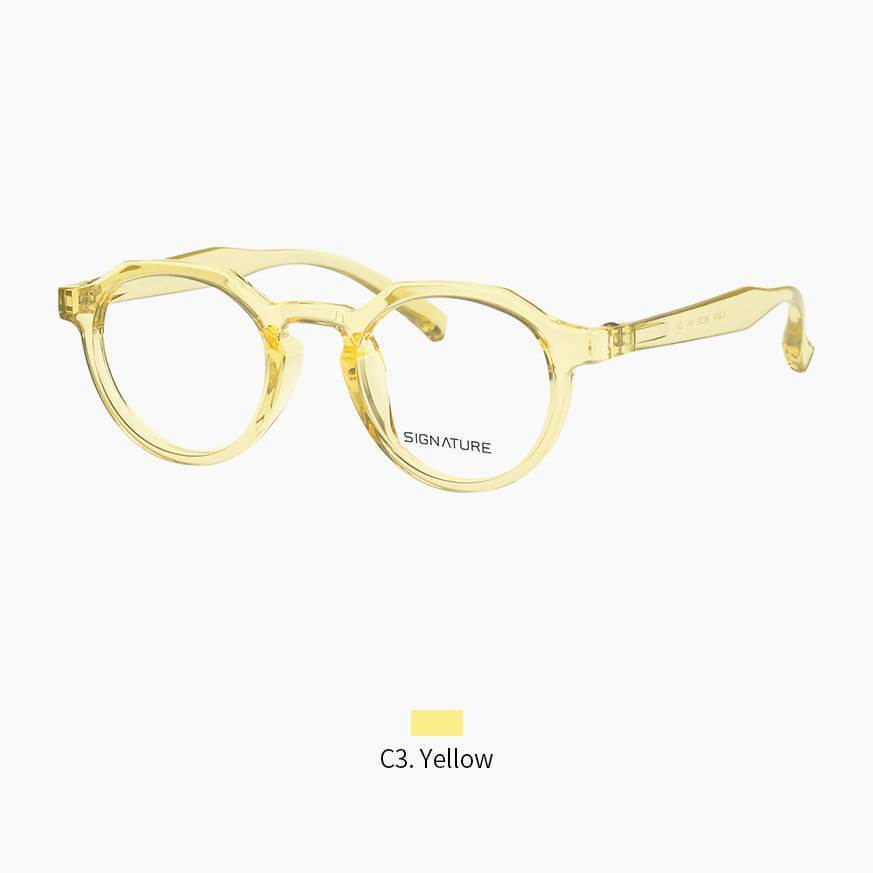 S 3074 TR90 Lightweight Glasses Frame - 46□22-141 Size - Durable & Comfortable Eyewear for Men & Women - Perfect for Reading, Driving & Daily Use