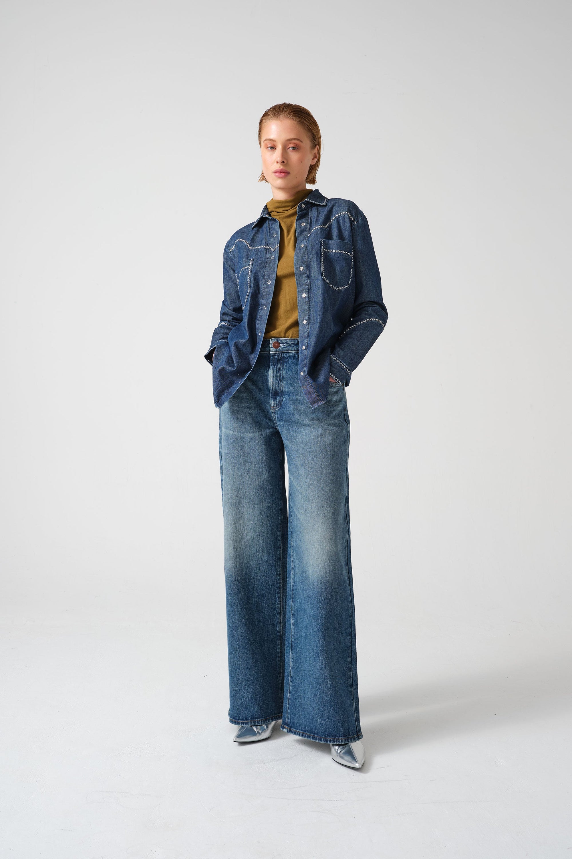 Seventy Plus Mochi Arizona Gracie Jeans | Comfortable Women's Stretch Denim Pants for Casual Wear & Everyday Outfits