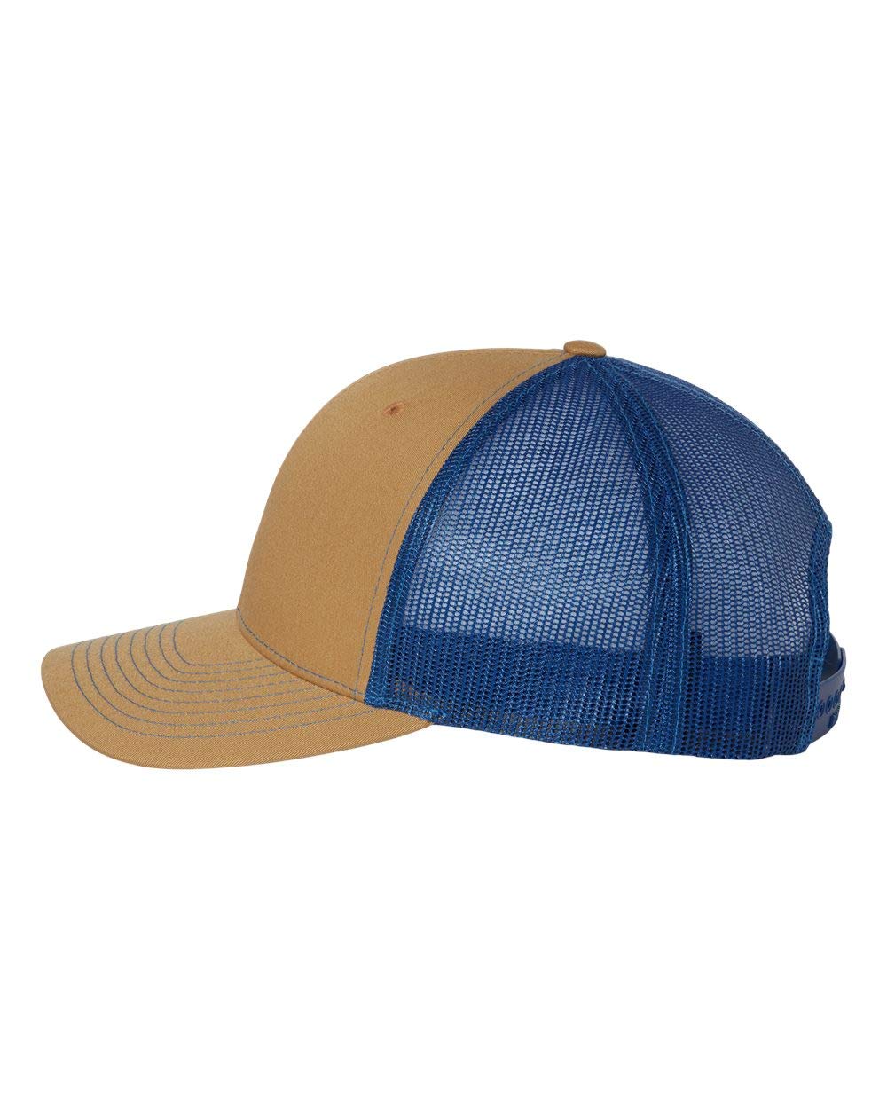 Richardson Snapback Trucker Cap - Adjustable Red & White Hat for Men & Women - Perfect for Outdoor Activities, Sports & Casual Wear