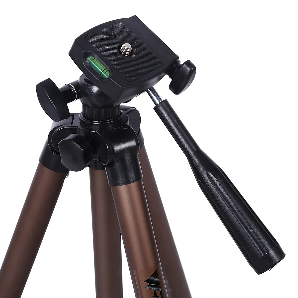 Professional Aluminum Mini Tripod Stand with Bluetooth Remote - Lightweight Camera Tripod for Smartphones, DSLR & Mirrorless Cameras - Perfect for Vlogging, Live Streaming & Travel Photography (Color: Non-Bluetooth Version)
