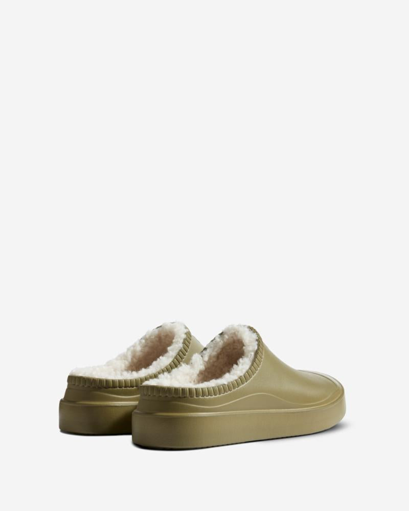 Hunter Unisex In/Out Bloom Algae Foam Insulated Clog - Green | Comfortable Eco-Friendly Garden & Beach Shoes for Men & Women