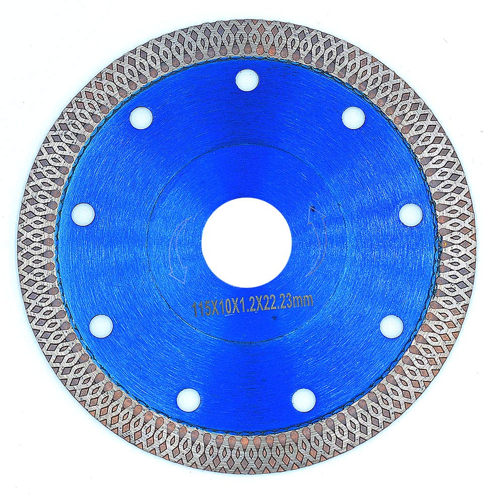 4.5 Inch Ultra Thin Diamond Tile Saw Blade - Premium Porcelain, Granite & Marble Cutting Disc (4.5in) - Perfect for Wet/Dry Cutting, DIY Home Renovation & Professional Tile Installation