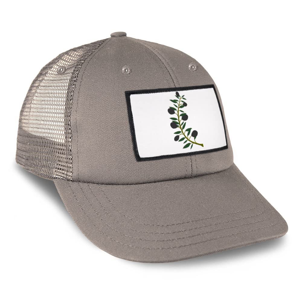 Speedy Pros Patch Hat - Trucker Baseball Cap with Olive Fruit & Vegetable Design for Food & Beverage Industry | Perfect for Chefs, Baristas & Restaurant Staff