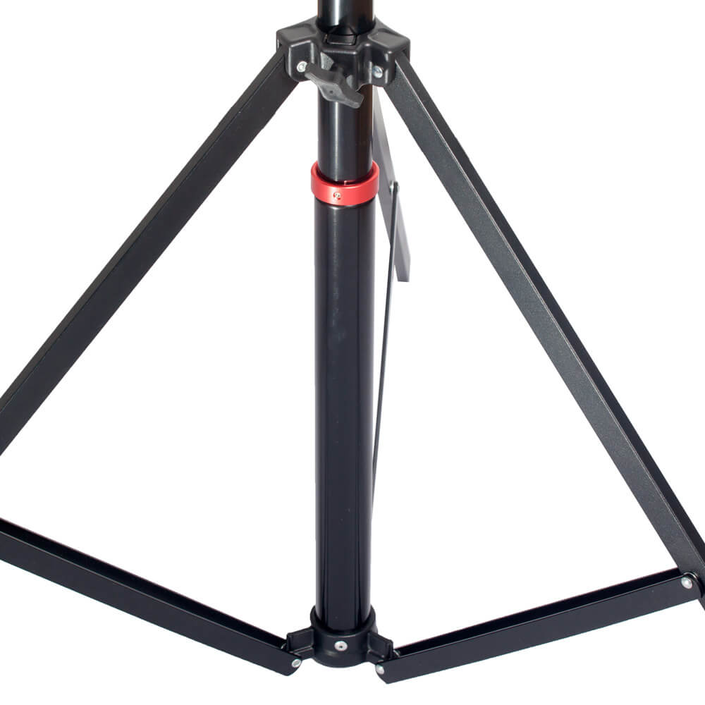 300cm Heavy Duty Retractable Light Stand - Adjustable Auto Stand for Photography & Video Lighting - Perfect for Studio, Outdoor Shooting, and Live Streaming