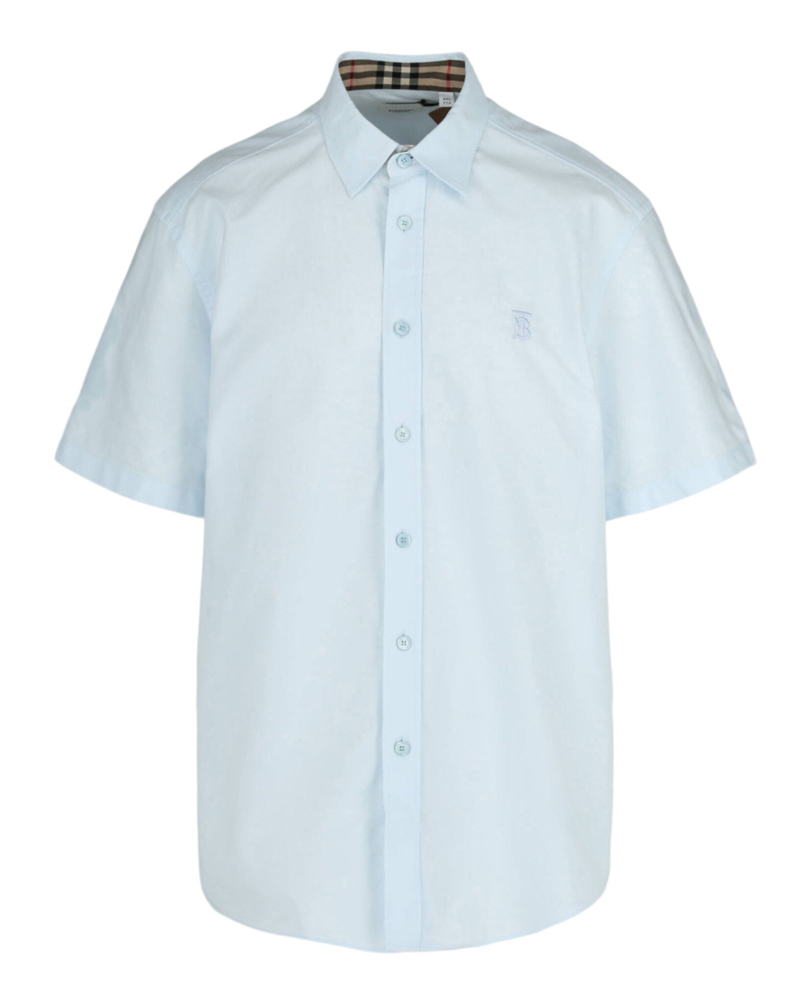 Stylish 'TB' Collared Shirt for Men - Comfortable Casual & Business Wear - Perfect for Office, Dating & Outdoor Activities
