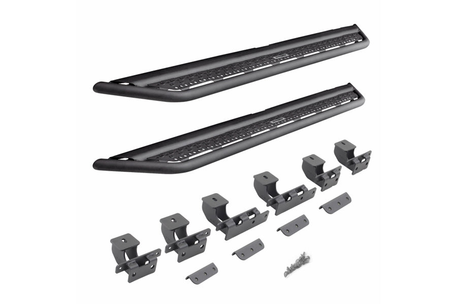2021-2023 Ford Bronco 4 Door Go Rhino Dominator Extreme D6 Side Steps - Heavy Duty Running Boards for Off-Road Adventure & Daily Driving