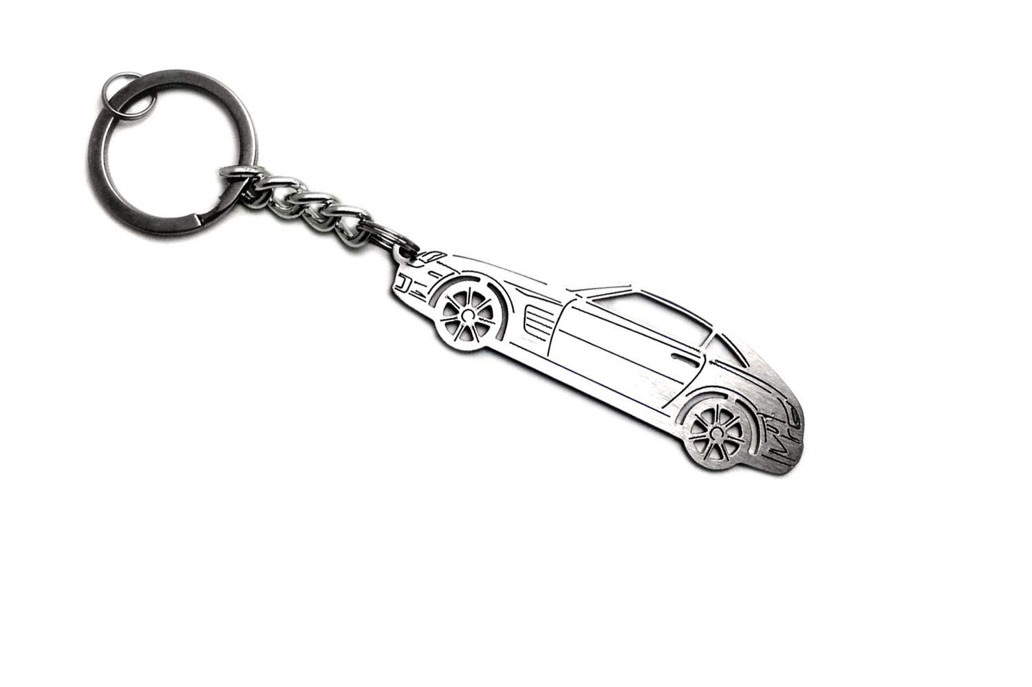 Laser Cut AWA Keychain with Ring for Chrysler Crossfire - Durable Steel Key Pendant Chain, Car Accessory Gift for Auto Enthusiasts - Perfect for Car Keys, Home Keys & Everyday Carry