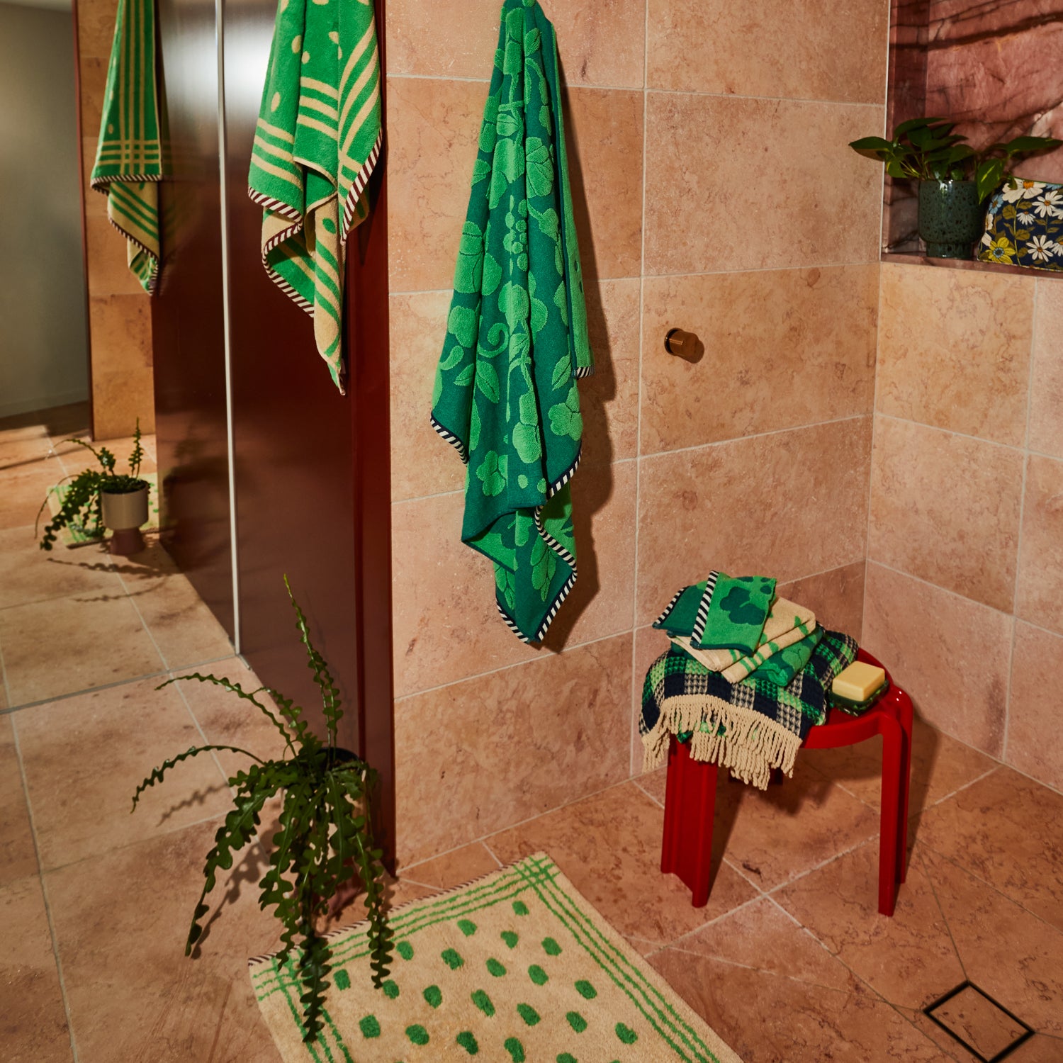 Premium Palermo Hand Towel in Chai Color - Soft, Absorbent & Quick-Drying for Kitchen, Bathroom & Spa Use
