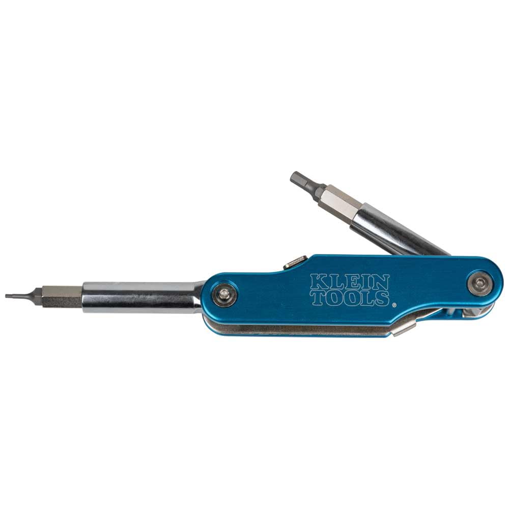 Klein Tools 32539 10-in-1 Multi-Bit Screwdriver and Nut Driver Set with Metric Hex Bits - Perfect for Electrical Work, DIY Projects, and Professional Toolkits