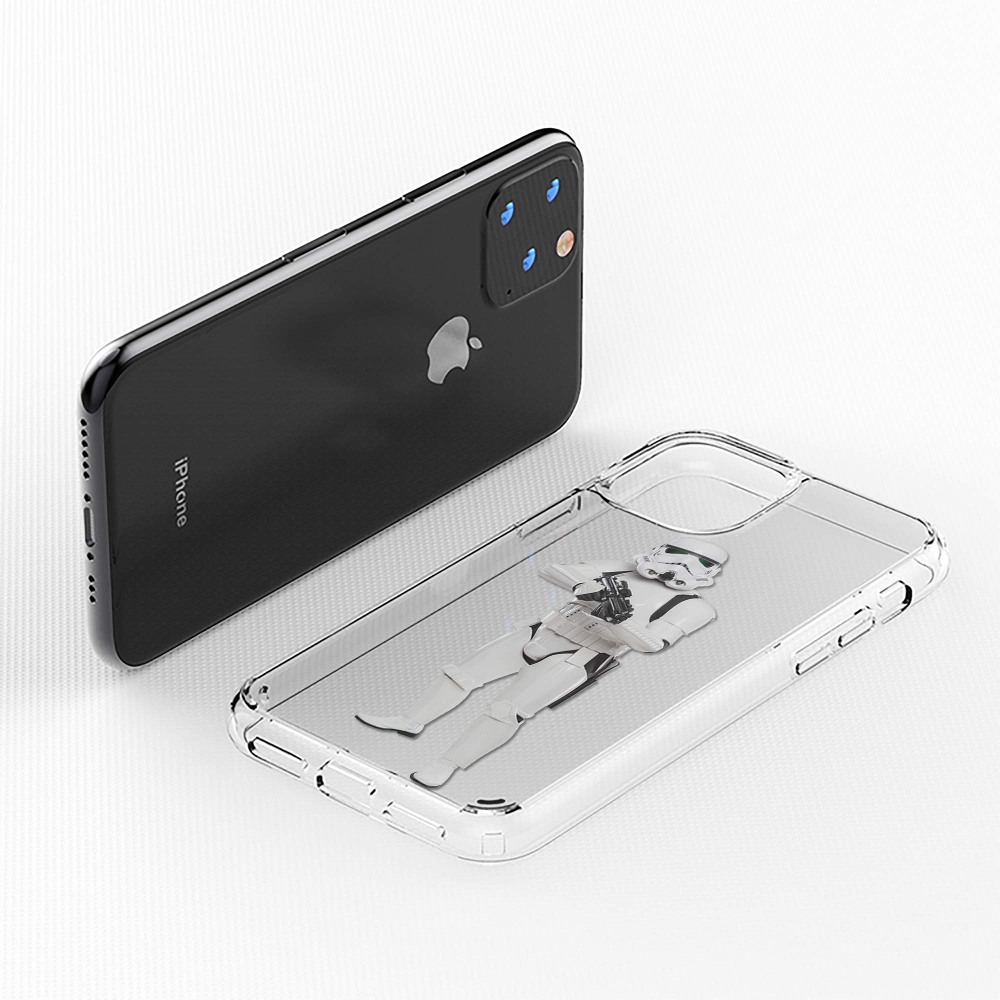 **Star Wars Stormtrooper Hybrid Case for iPhone 13 - Shockproof & Slim Design - Perfect for Fans & Everyday Protection (Compatible with iPhone 13 SN199)**