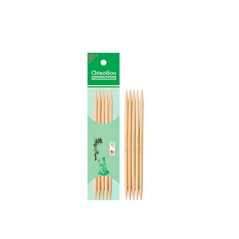 ChiaoGoo Natural Wood Knitting Needles - Single Size for Crochet & Handcraft Projects - Perfect for Scarves, Blankets, and DIY Knitting at Home