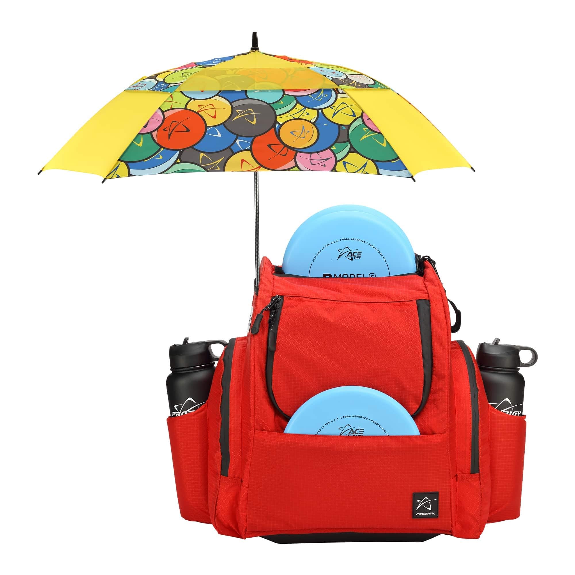 Prodigy Disc Golf BP-2 V3 Backpack - Premium 26+ Disc Storage Organizer - Tear & Water Resistant Practice Bag for Disc & Frisbee Golf - Perfect for Tournaments, Practice Sessions & Outdoor Adventures
