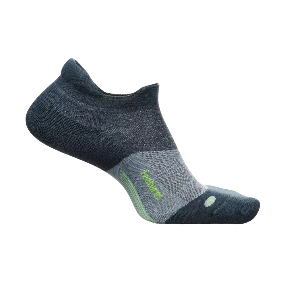 Feetures Merino 10 Ultra Light No Show Tab Socks - Breathable Moisture-Wicking Running & Athletic Socks for Men & Women - Perfect for Gym, Hiking & Everyday Wear