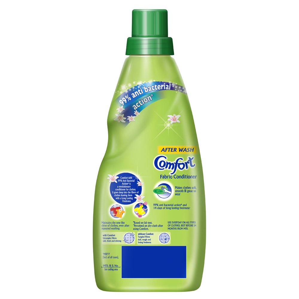 Premium Anti-Bacterial Fabric Conditioner & Softener (860ml) - Long-Lasting Freshness & Fabric Shine Enhancer | Ideal for Laundry, Towels & Bedding | Hypoallergenic & Gentle on Skin