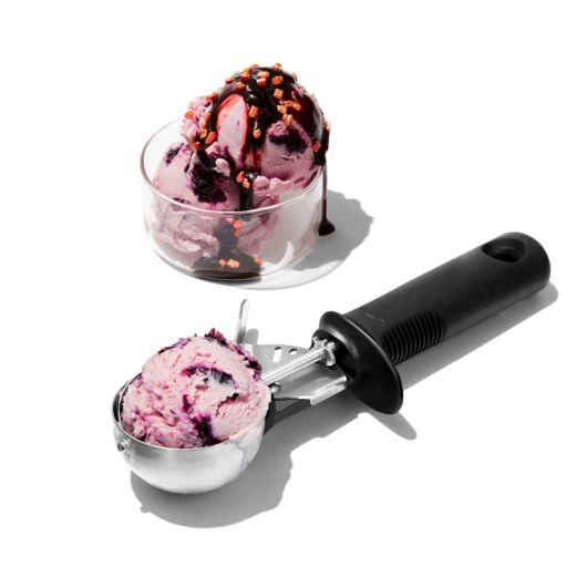 Premium Stainless Steel Ice Cream Scoop - Classic Swipe Design for Smooth Scooping - Perfect for Gelato, Sorbet, and Hard Ice Cream - Ideal for Home, Restaurants, and Ice Cream Shops
