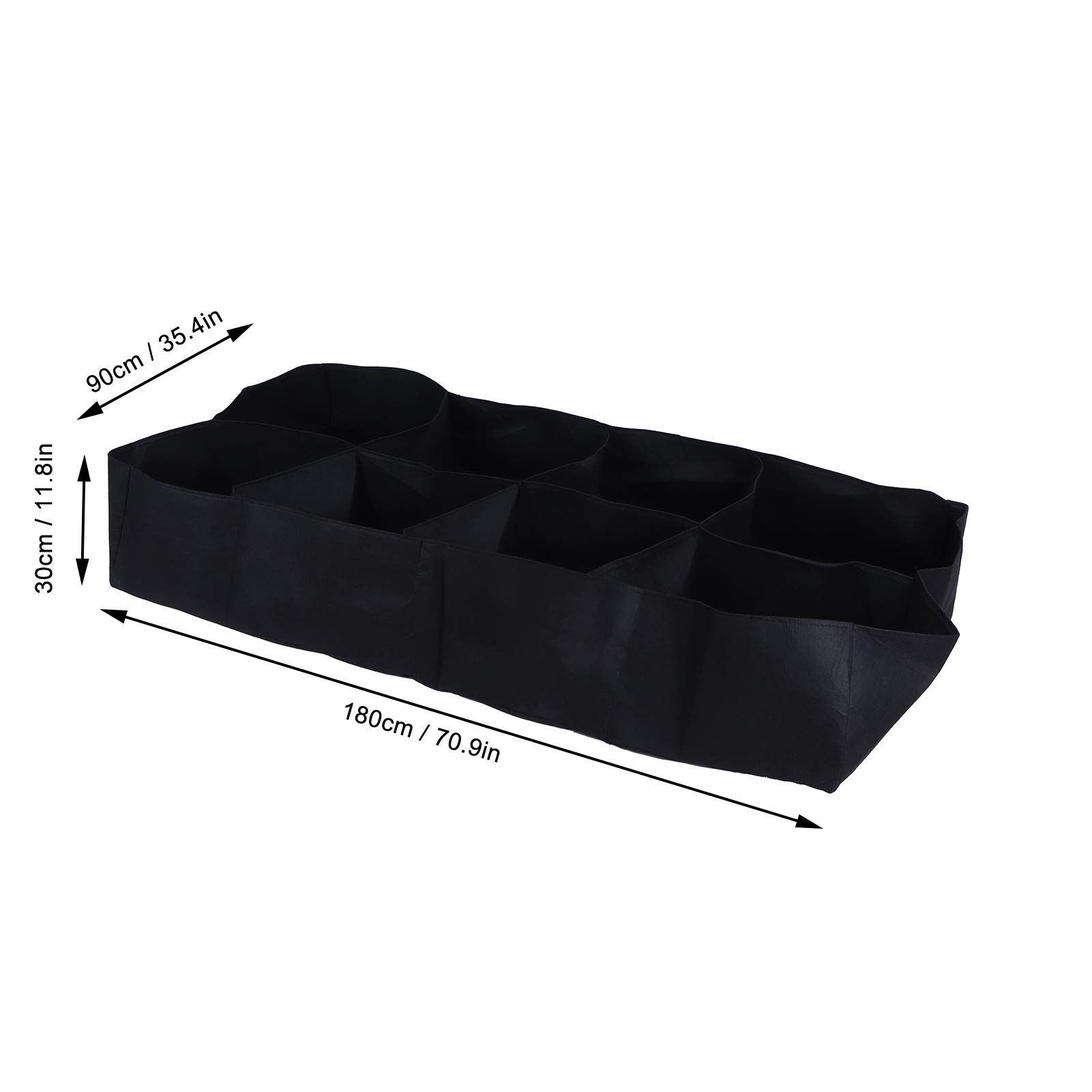 Breathable Fabric Grow Bags for Plants & Vegetables - 5 Pack Reusable Garden Planting Pots with Handles, Ideal for Seedling Cultivation, Container Gardening & Outdoor/Indoor Use
