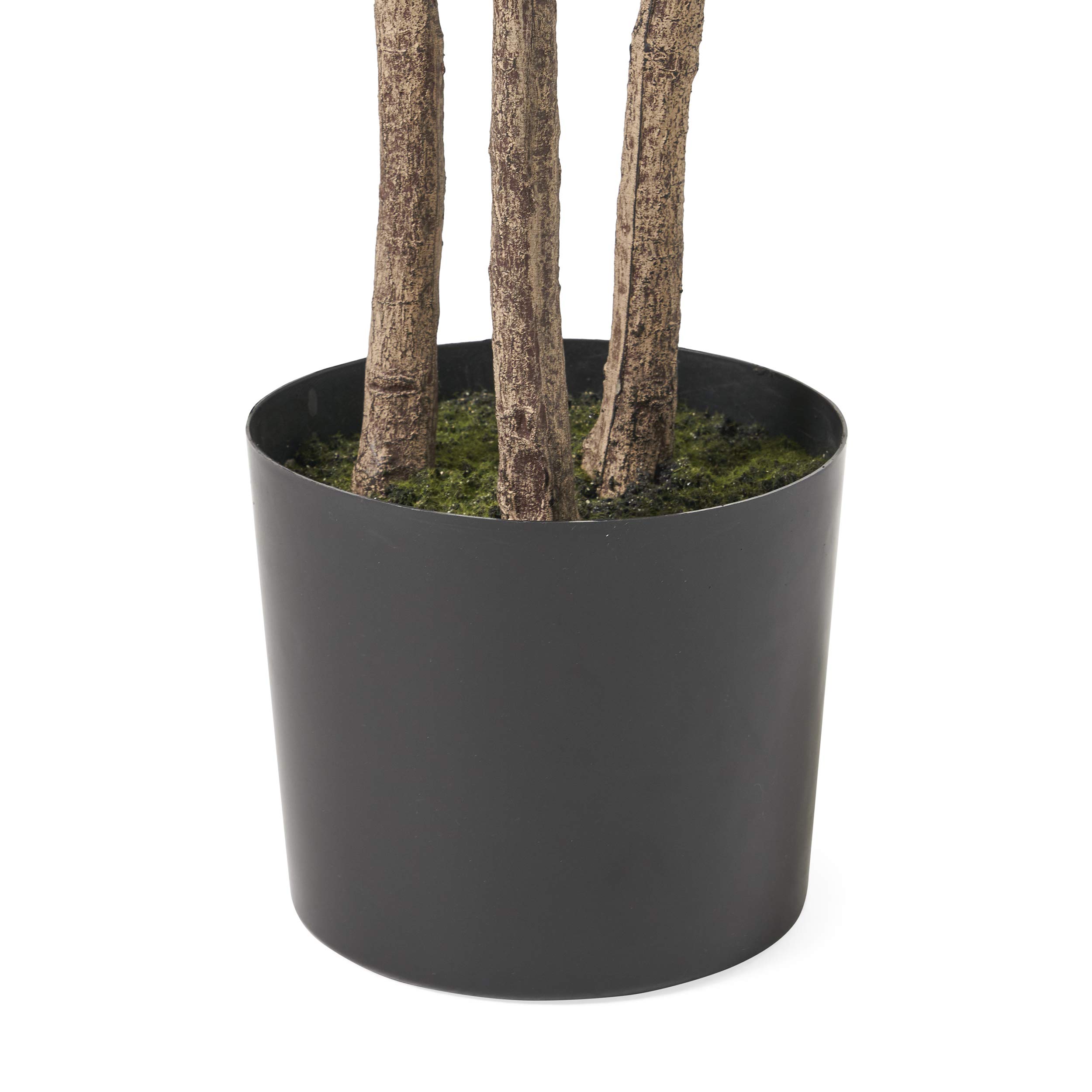 Christopher Knight Home 313744 6' x 2' Artificial Faux Plants - Realistic Indoor/Outdoor Greenery for Home Decor, Office, Patio & Garden