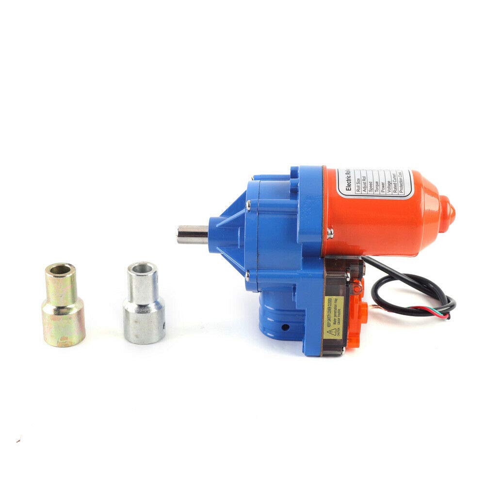 DNYSYSJ 24V 100W Greenhouse Roll Up Motor Kit - Automatic Ventilation System for Greenhouses, Poly Tunnels & Grow Tents - Durable Electric Roller for Easy Temperature Control (Perfect for Hydroponics, Gardening & Commercial Farming)