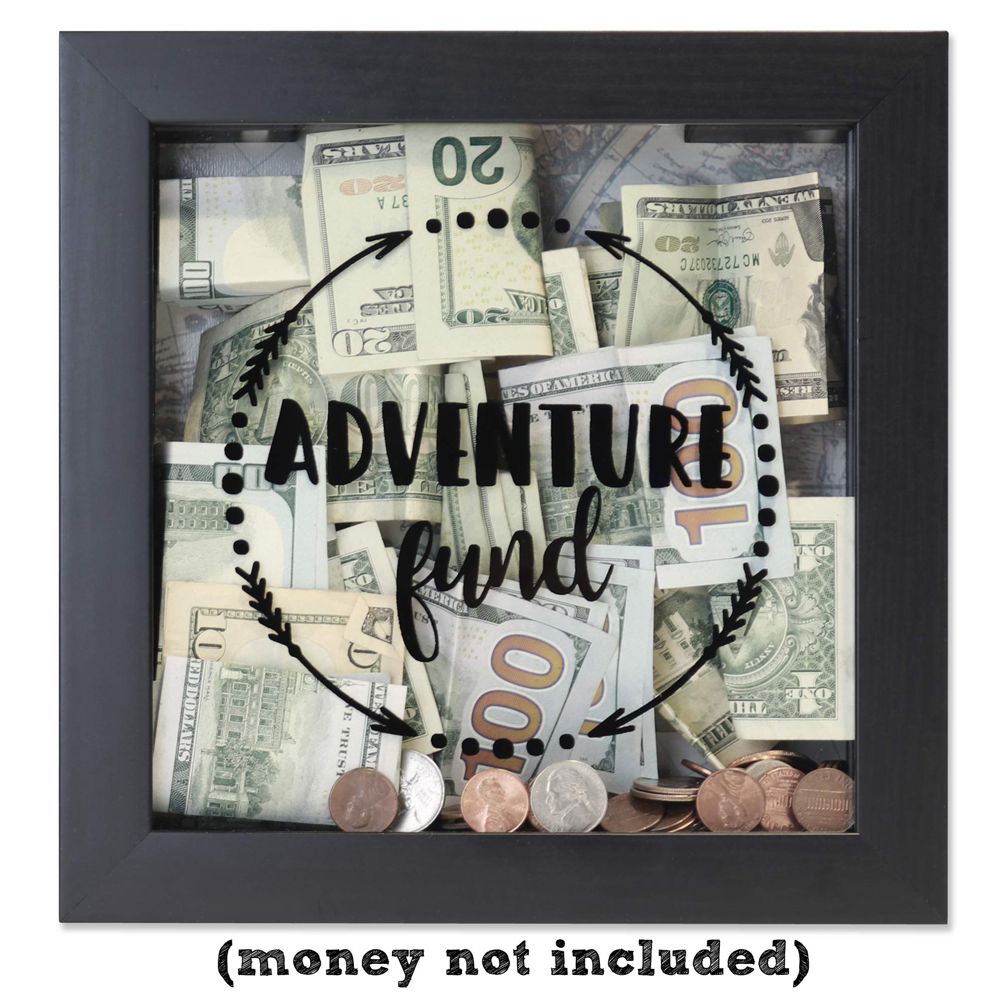 8x8 Adventure Fund Shadow Box Frame - Perfect for Memorabilia Display