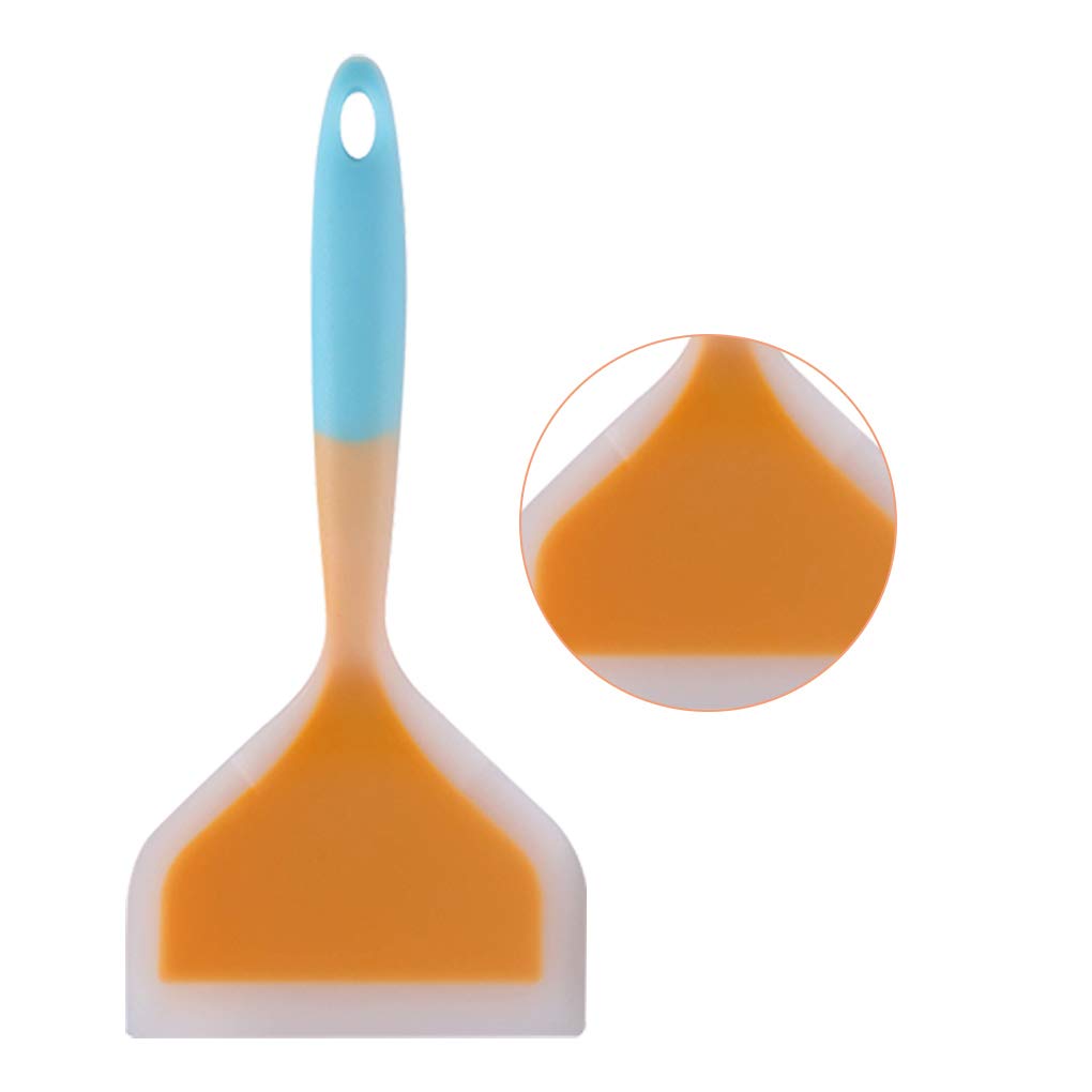 Lustar Silicone Kitchen Utensils Set - Non-Stick Spatula, Wide Scraper for Cooking, Baking, Flipping Eggs, Meat & Pizza - Heat Resistant Kitchen Tools for Grilling, Frying & Baking