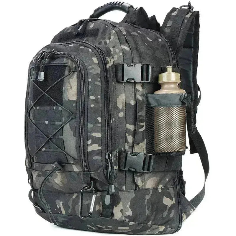 60L Military Tactical Backpack - Waterproof Durable Rucksack for Hiking, Camping & Outdoor Adventures - Perfect for Army, Hunting & Survival Gear