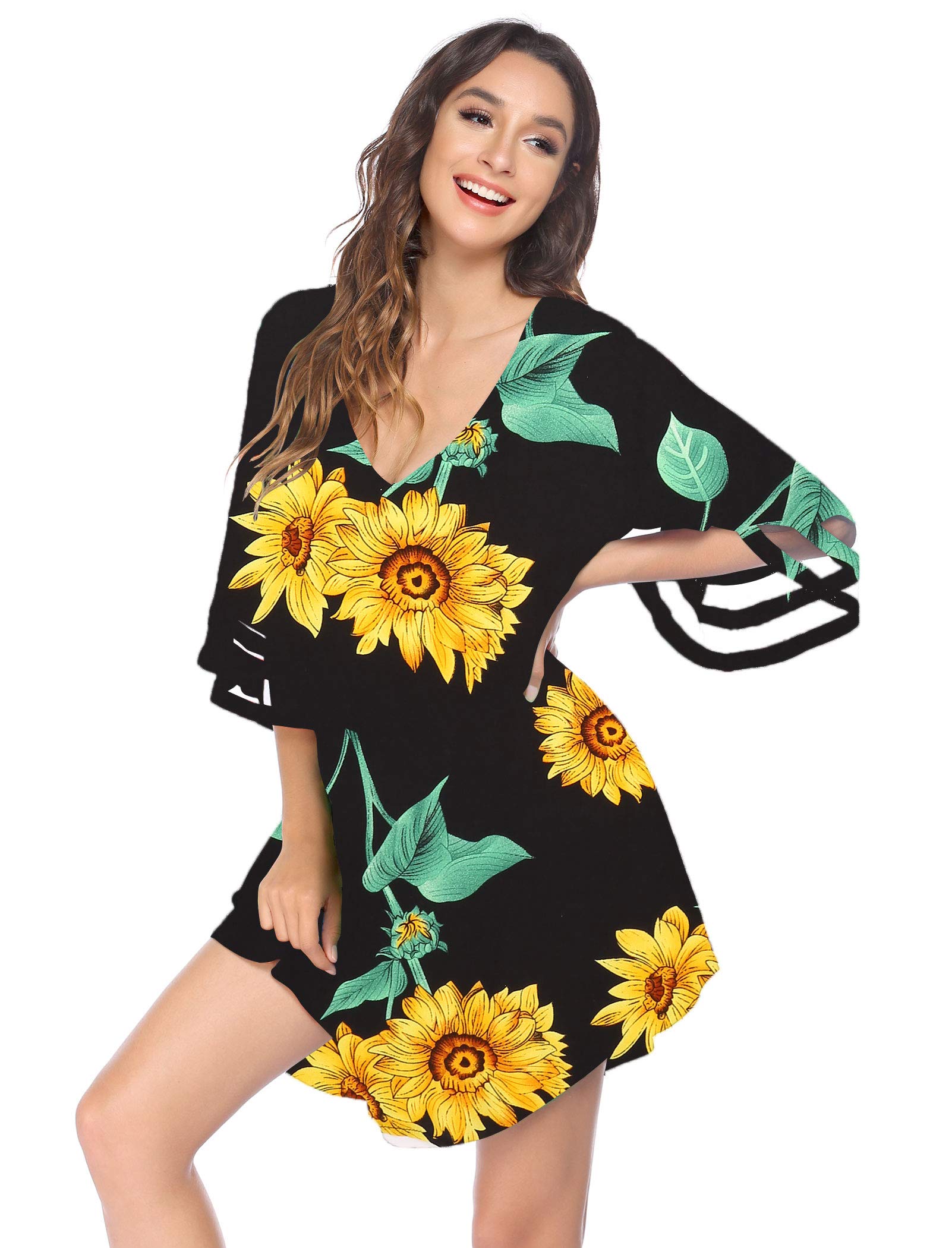 Ekouaer Women's Swimsuit Cover Ups - Stylish Swimwear Beach Pool Cover Up for Summer Vacation & Resort Wear