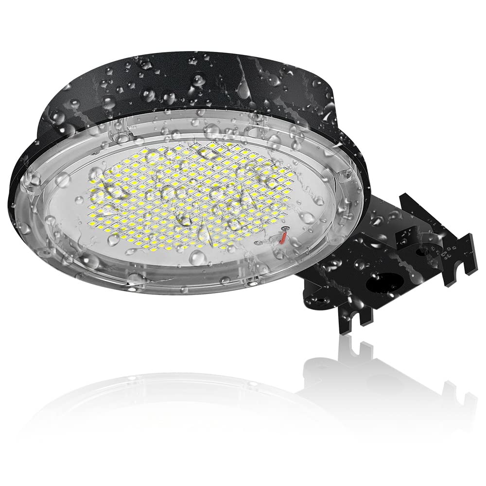 100W LED Barn Light Outdoor - 15000 Lumens Dusk to Dawn Security Floodlight - IP65 Waterproof Yard & Street Light (5000K Daylight) - 100-277V with 5-Year Warranty - Perfect for Driveways, Parking Lots, and Building Exteriors